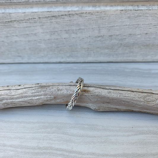 Nantucket Braided Rope Ring